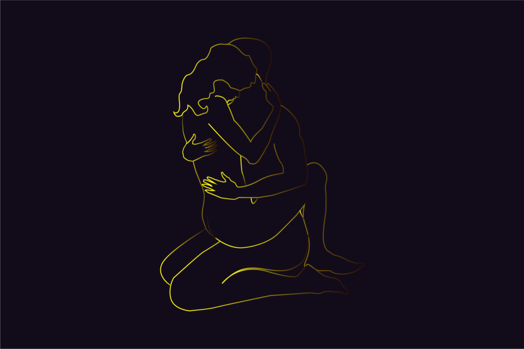 Novinha gostosa dando pro dotado meter com presso - Posições do Kama Sutra: Cara a cara