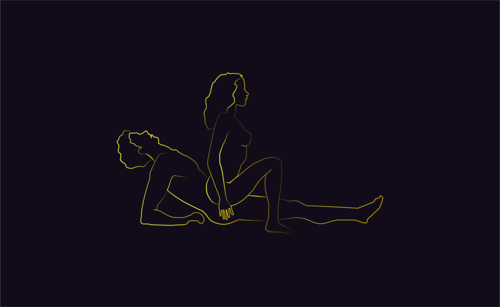 Novinha gostosa dando pro dotado meter com presso - Cow Girl invertida